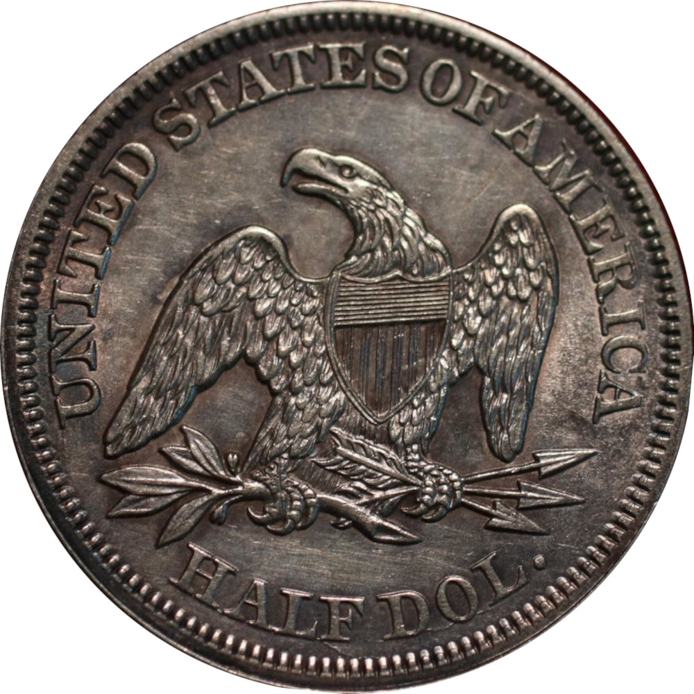 1854-50c-Liberty-Seated-Half-Dollar-#2